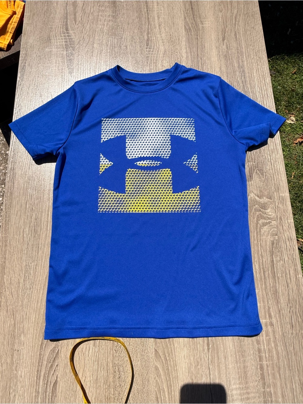 Under Armour Royal Blue Short Sleeve Logo Graphic Tee